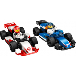 Klocki LEGO 60464 F1 Bolidy Williams Racing i Haas F1 CITY